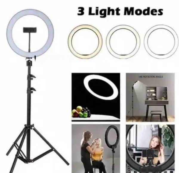 10 Inch LED Ring Light Studio Set - image 1