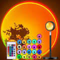 RGB sunset projector lamp with remote and multiple color modes